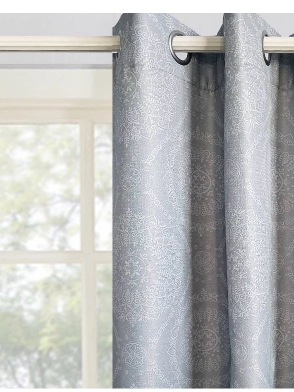 Mainstays Gray Medallion 84